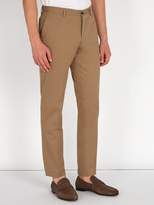 Thumbnail for your product : Etro Classic Straight Leg Stretch Cotton Chinos - Mens - Beige