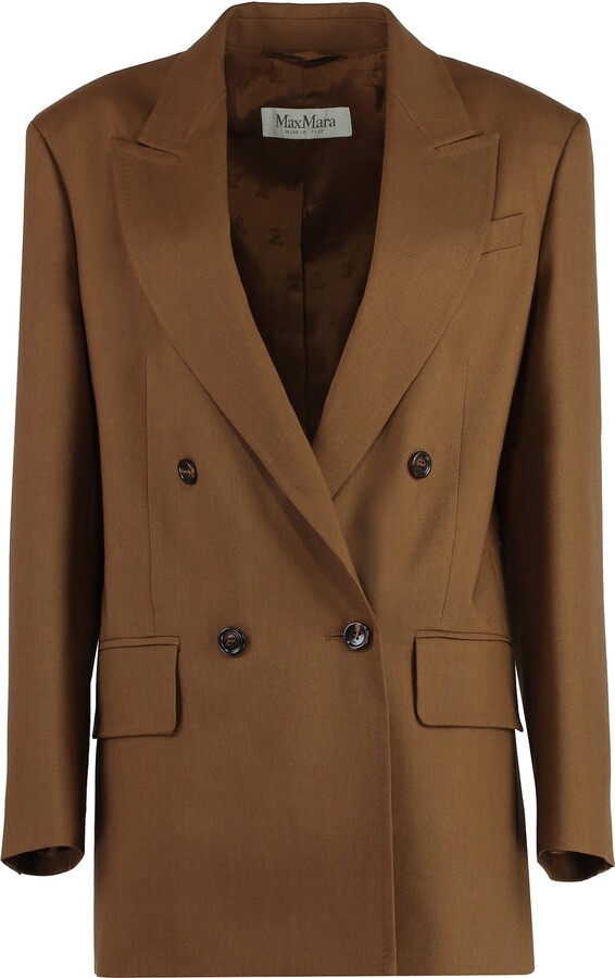 Max Mara Palanca Double Breasted Blazer