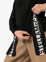 Thumbnail for your product : Stella McCartney Logo Insert Wool Sweater