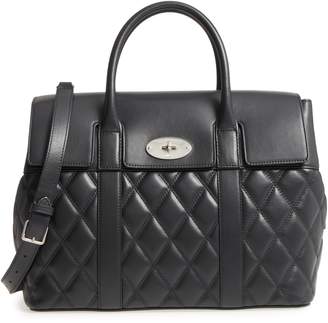 Mulberry Bayswater Quilted Calfskin Leather Satchel