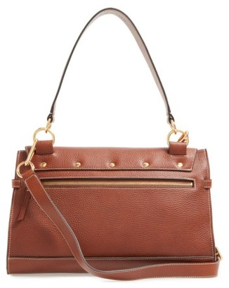 Mulberry 'Small Buckle' Leather Shoulder Bag - Brown