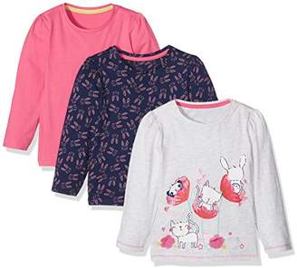 Mothercare Bunny Long Sleeve T-Shirts - 3 Pack,(Manufacturer Size:110)