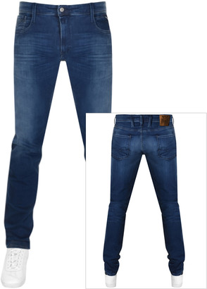 Replay Slim Fit Anbass Jeans Blue