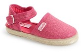 Thumbnail for your product : Cienta 'Sparkle' Espadrille Sandal (Walker & Toddler)