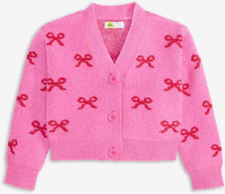 Epic Threads Girls Toddler 2T-4T Bows Cardigan, Macy's Exclusive