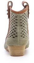 Thumbnail for your product : Matt Bernson Ambler Perforated Wedge Booties