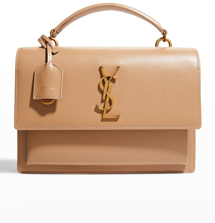 Saint Laurent Sunset Medium Monogram Aspen Crossbody Bag ShopStyle