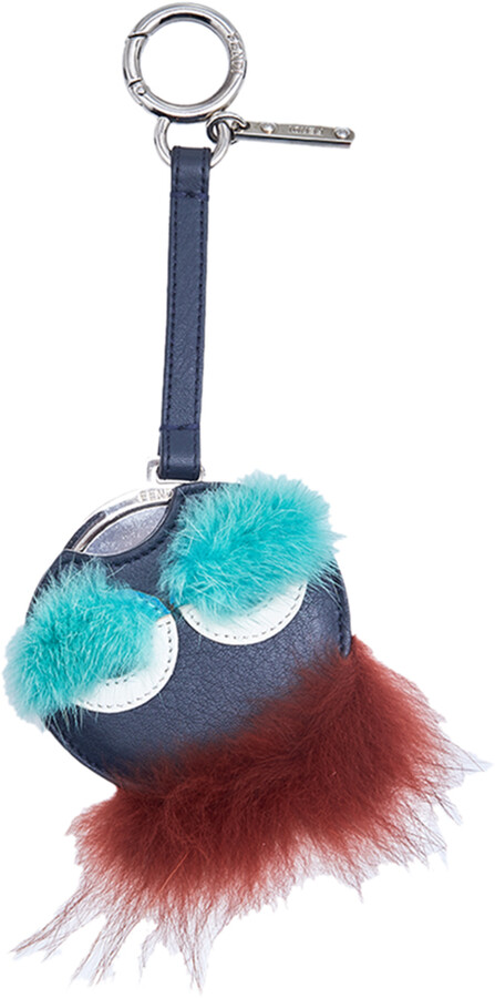 Fendi Monster Cube Bag Bugs Key Chain and Bag Charm