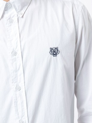 Kenzo Tiger patch shirt