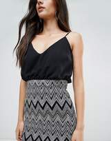 Thumbnail for your product : Lipsy 2-In-1 Drape Cami Dress With Skirt