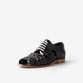 Band Of Outsiders strappy derby black