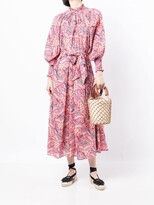 Thumbnail for your product : CHUFY Bianca abstract-print midi dress