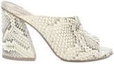 Thumbnail for your product : Mercedes Castillo Izar snake-effect leather sandals