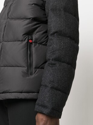 Kiton Hybrid Hooded Puffer Jacket
