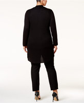 Thumbnail for your product : Alfani Plus Size Open-Front Textured Cardigan, Only at Macy's