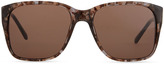 Thumbnail for your product : Givenchy Square Sunglasses with Embellished Sides, Honey