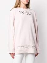 Thumbnail for your product : Frankie Morello brand stamp sweater