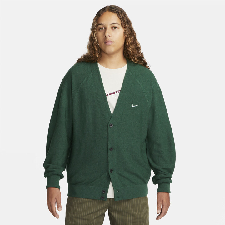 Nike Unisex SB Skate Cardigan in Green - ShopStyle