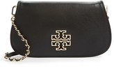 Thumbnail for your product : Tory Burch 'Britten' Convertible Clutch - Black