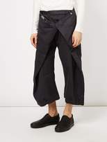 Thumbnail for your product : Anrealage oversized cropped trousers