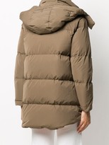 Thumbnail for your product : Aspesi Hooded Down Puffer Coat