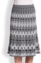 Thumbnail for your product : M Missoni Knit Tie-Dye Skirt