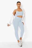 Thumbnail for your product : boohoo Seamfree Ribbed Active Sports Bra