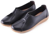Thumbnail for your product : DADAWEN Women's Oxford Shoes Casual Loafers Mother Boat Shoes - 8.5 US