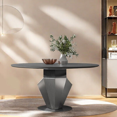 LABAORRY Italian modern simple round dining table
