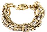 Thumbnail for your product : Giles & Brother Two-Tone Multistrand Bracelet