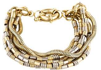 Giles & Brother Two-Tone Multistrand Bracelet