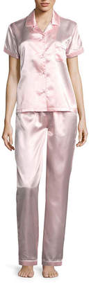 Asstd National Brand 2-pc. Satin Pant Pajama Set