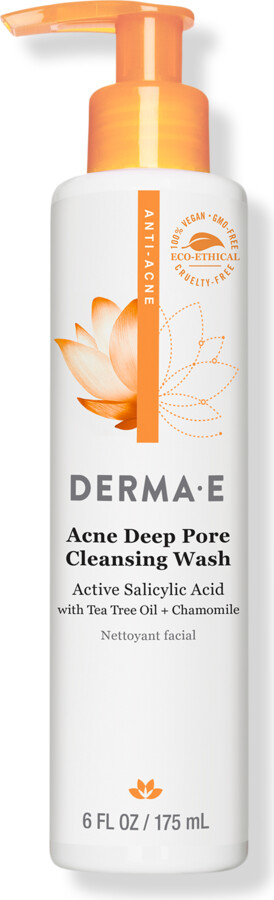 Derma E Acne Deep Pore Salicylic Acid Cleansing Wash