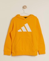 Thumbnail for your product : adidas Yellow Sweats - Future Icons 3-Stripes Hooded Sweatshirt - Teens - Size 15-16YRS at The Iconic