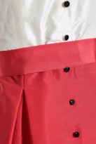 Thumbnail for your product : Carolina Herrera Two-tone Taffeta-paneled Silk-faille Gown