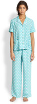 Thumbnail for your product : Natori Polka Dot Short Sleeve Pajamas