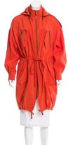 Thumbnail for your product : Michael Kors Silk Hooded Parka