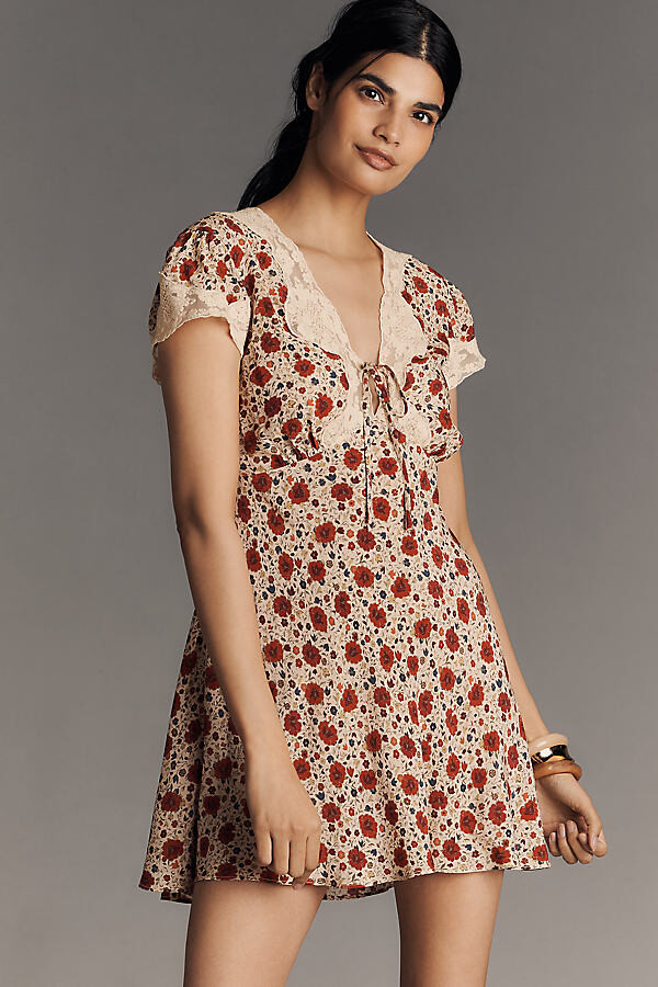Lacie Bias-Cut Mini Dress