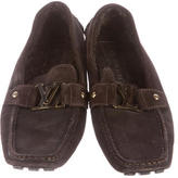 Thumbnail for your product : Louis Vuitton Monte Carlo Fur-Lined Driving Loafers
