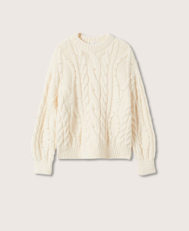 MANGO White Women's Sweaters | Shop the world's largest collection of  fashion | ShopStyle