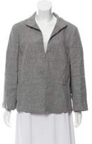 Thumbnail for your product : Akris Linen & Wool Blazer Grey Linen & Wool Blazer
