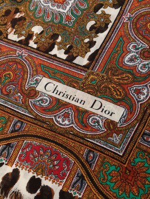 Christian Dior Pre-Owned Large Printed Scarf