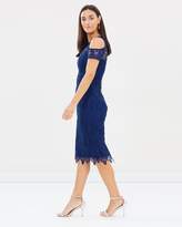Thumbnail for your product : Lumier Begonia Cut-Out Shoulder Midi Dress