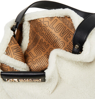 Love Moschino Faux shearling tote