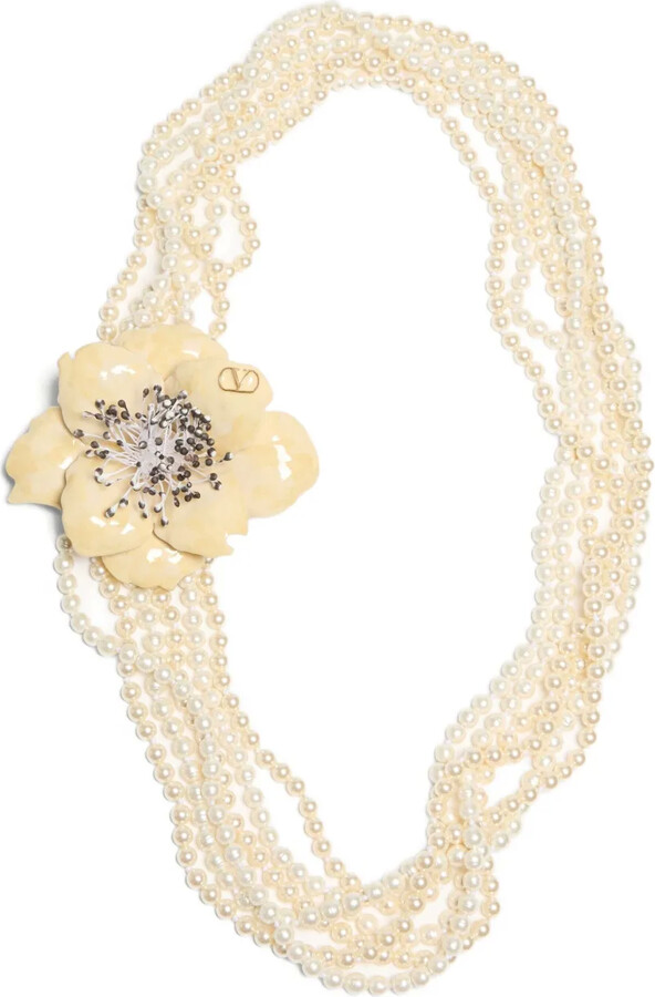 Valentino Garavani Fleur Lumineuse necklace