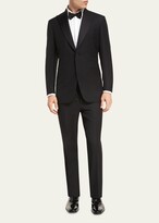 Brioni Two-Piece Wool Tuxedo Suit – Black