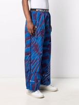 Thumbnail for your product : Stella McCartney x Ed Curtis geometric-print trousers