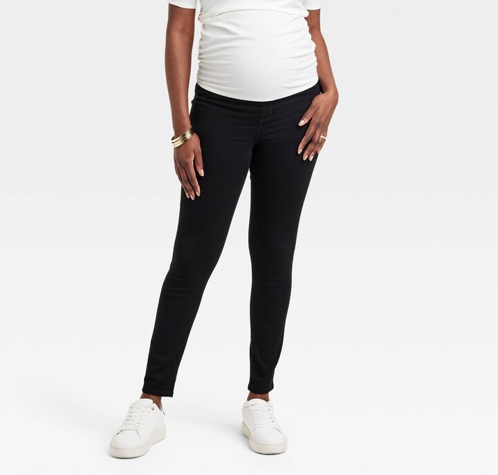 HighRise Over Belly Skinny Maternity Pants Isabel Maternity by