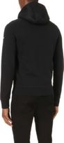 Thumbnail for your product : Armani Jeans Contrast mesh cotton hoody