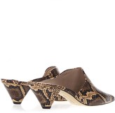 Thumbnail for your product : Aldo Castagna Snake Leather Mules